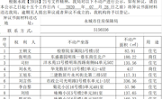 关于王朝文、张明浩、司轩等人不动产的公示