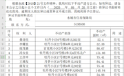 关于桑诗民、李耀良、庞茂森等人不动产的公示