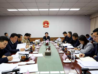 刘建龙主持召开市政府第22次常务会议